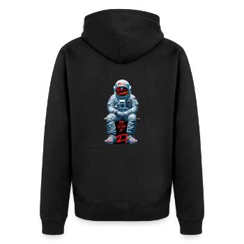 Espace manquant Ibiza TheClubof27 1989-2016 @ Markus - Veste à capuche bio Premium Unisexe - noir - Dos - Nico (187cm)