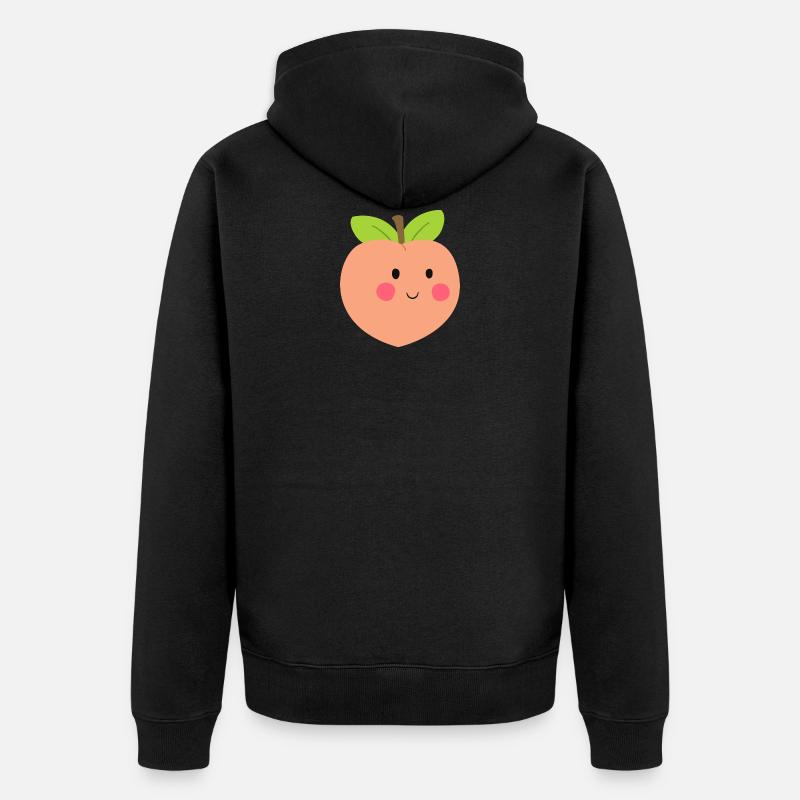 Pêche douce - Veste à capuche bio Premium Unisexe - noir