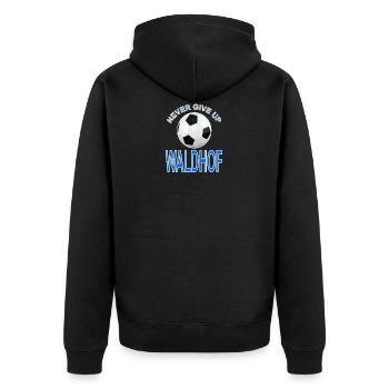 Football club de football jouer tor - Veste à capuche bio Premium Unisexe - noir - Dos - Nico (187cm)