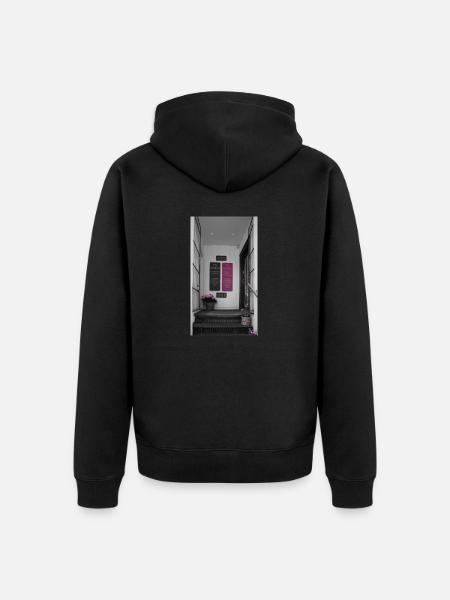 Grey Copenhagen - Unisex Premium Organic Zip Hoodie - black
