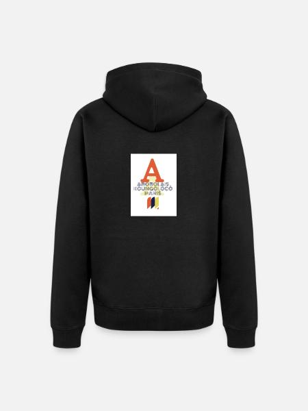 ABB K Paris - Veste à capuche bio Premium Unisexe - noir