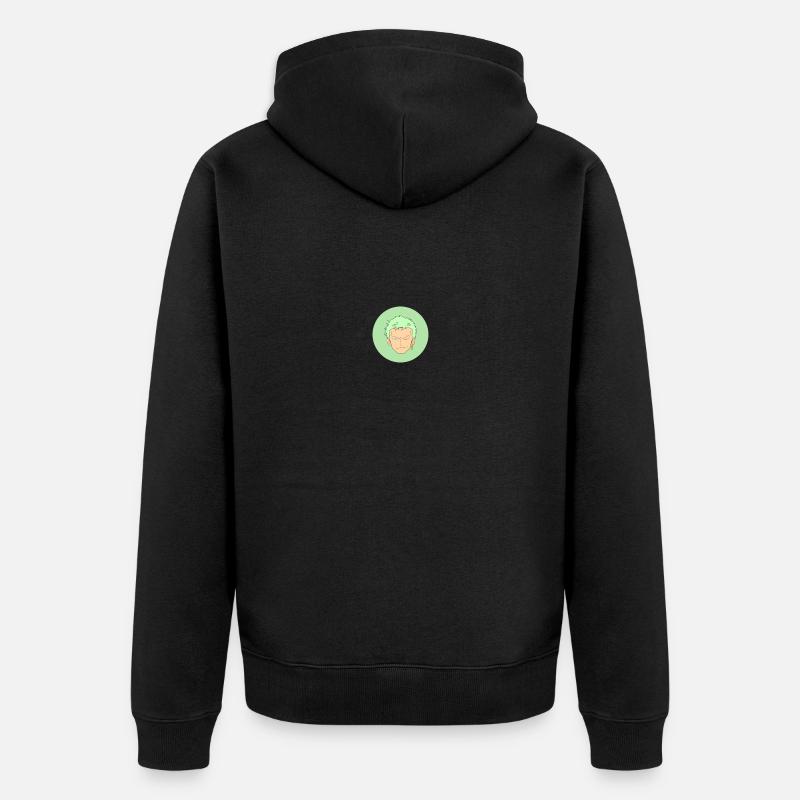 Roronoa Zoro - Veste à capuche bio Premium Unisexe - noir