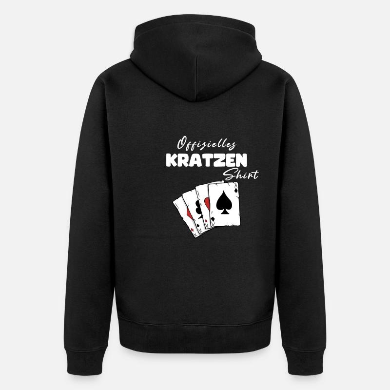 Chemise officielle Scratch - Veste à capuche bio Premium Unisexe - noir