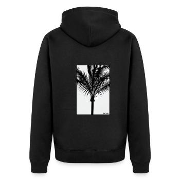 Palm Beach Holiday Summer Sun Sea Travel Holidays - Veste à capuche bio Premium Unisexe - noir - Dos - Nico (187cm)