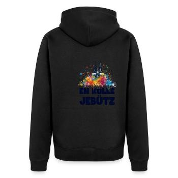 Cologne Kölle Carnaval Gebützt Kölle Alaaf Jeck Party - Veste à capuche bio Premium Unisexe - noir - Dos - Nico (187cm)