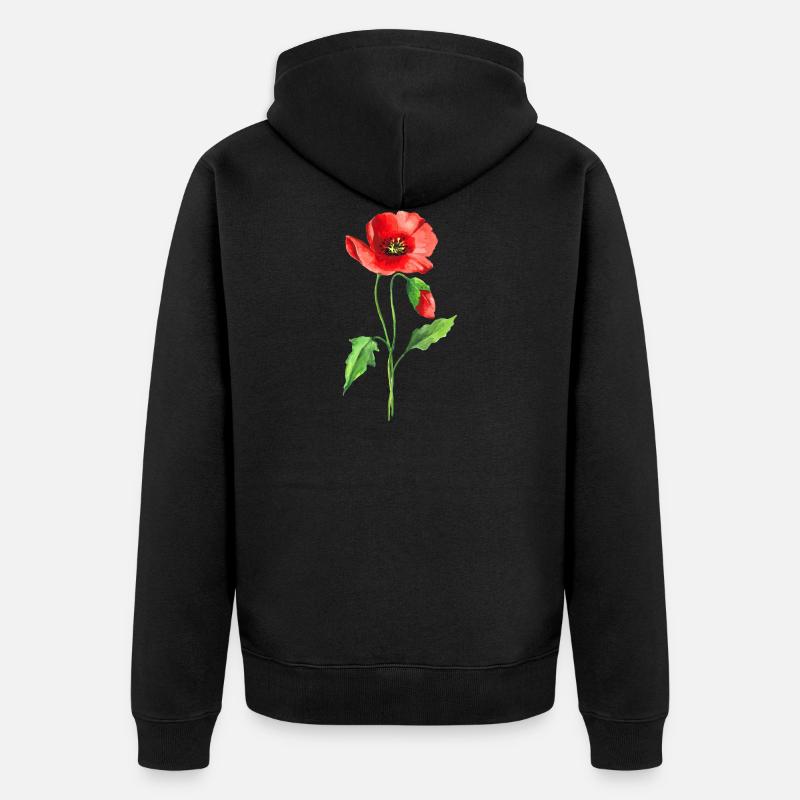 Maki - Veste à capuche bio Premium Unisexe - noir