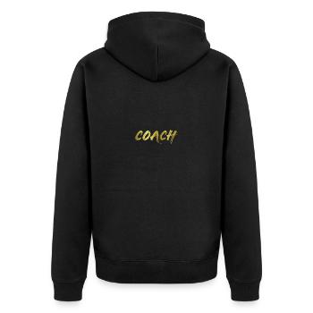 COACH - Veste à capuche bio Premium Unisexe - noir - Dos - Nico (187cm)