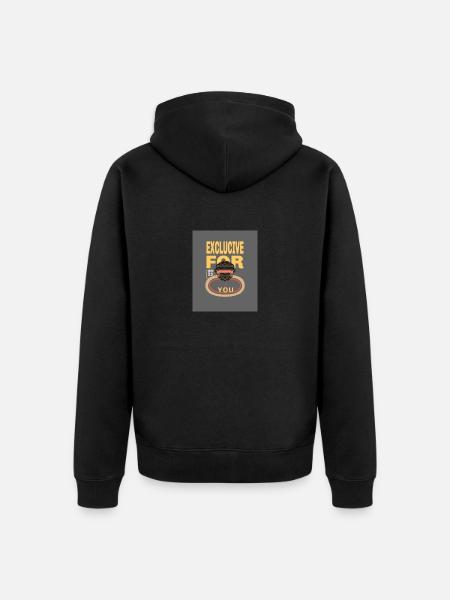 Exclusive for you - Veste à capuche bio Premium Unisexe - noir