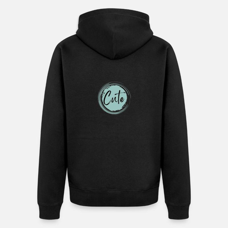 Mignon - Veste à capuche bio Premium Unisexe - noir