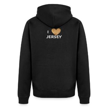 Maillot - Veste à capuche bio Premium Unisexe - noir - Dos - Nico (187cm)