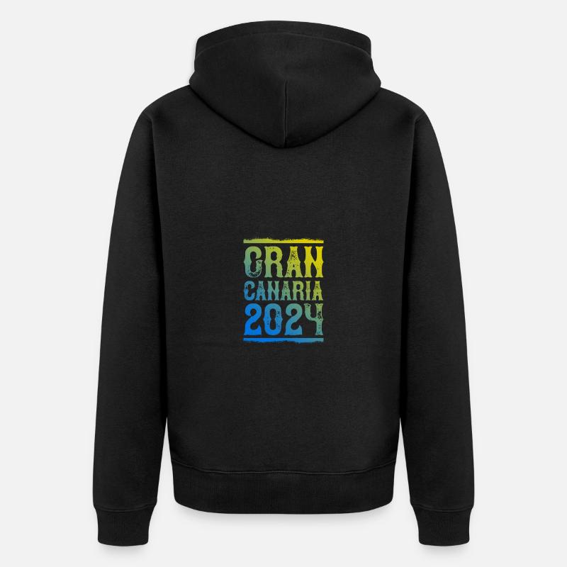 Gran Canaria 2024 - Veste à capuche bio Premium Unisexe - noir