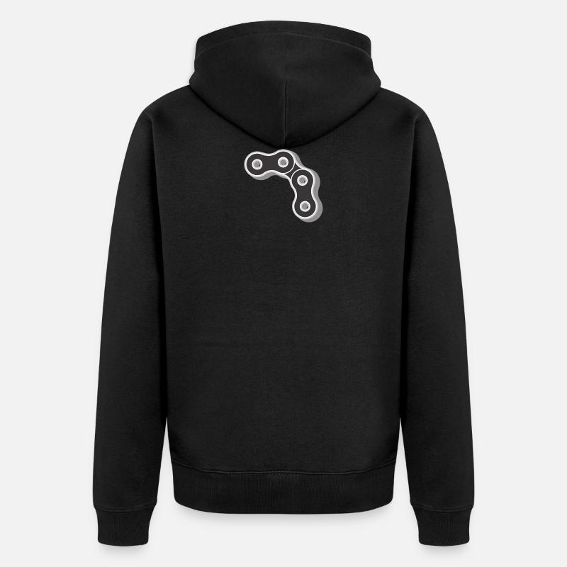Vélo - Cyclisme - Cyclisme - Veste à capuche bio Premium Unisexe - noir