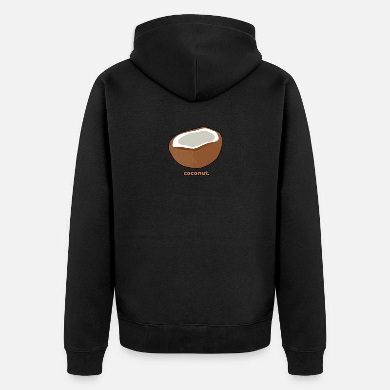 Noix de coco | Kokos - Veste à capuche bio Premium Unisexe - noir