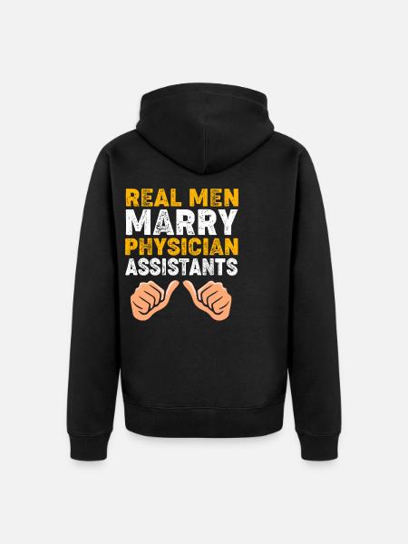 Physician Assistant Nursing MFA PA - Unisex Premium Organic Zip Hoodie - black