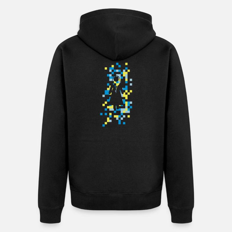 Monastère Nun - Veste à capuche bio Premium Unisexe - noir