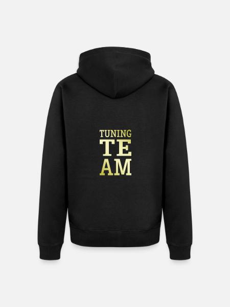 Tuning Team Tuner - Unisex Premium Organic Zip Hoodie - black