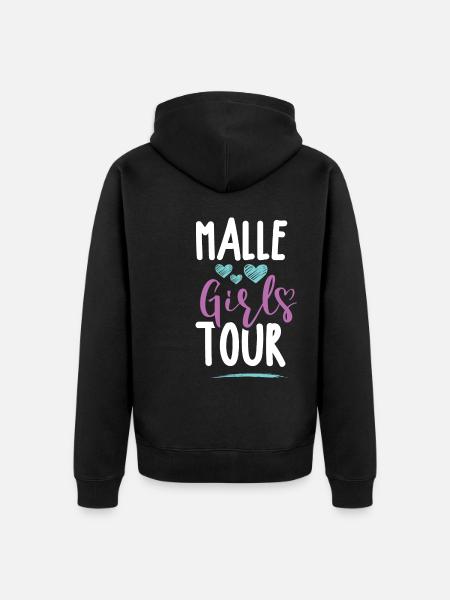 Malle Girls Tour - Ekologisk premiumluvjack unisex - svart