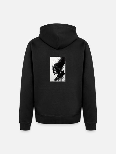 Alien | UFO | Spaceship | UAP | alien - Unisex Premium Organic Zip Hoodie - black
