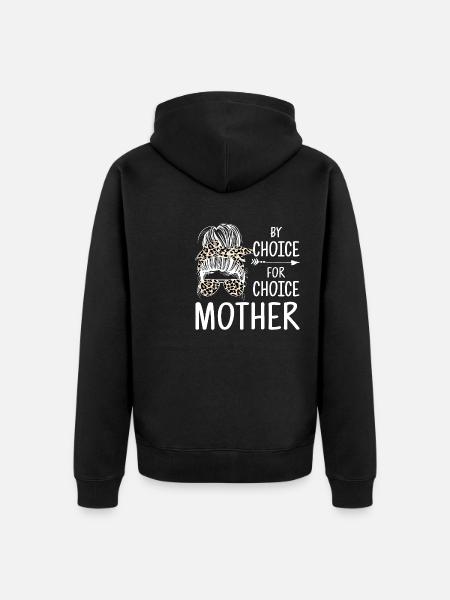 My body My decision - Unisex Premium Organic Zip Hoodie - black