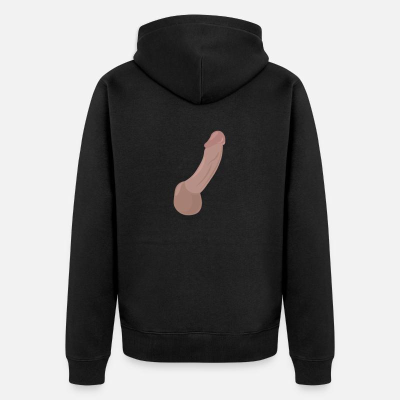 Impression K-18 - Veste à capuche bio Premium Unisexe - noir