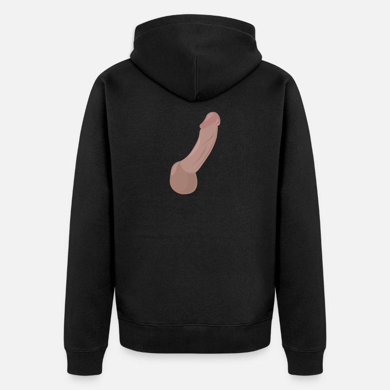 Impression K-18 - Veste à capuche bio Premium Unisexe - noir