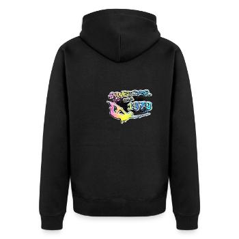 Génial depuis 1979. Style de vie de wakeboard - Veste à capuche bio Premium Unisexe - noir - Dos - Nico (187cm)