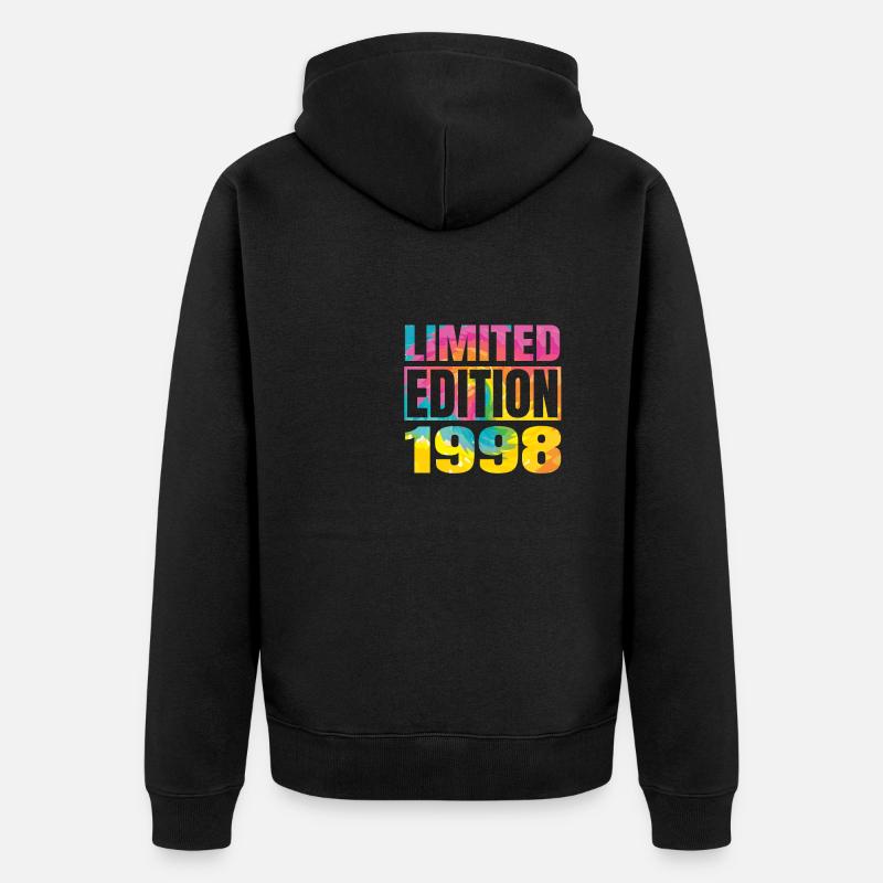 Edition Limitée 1998 Graffiti - Veste à capuche bio Premium Unisexe - noir