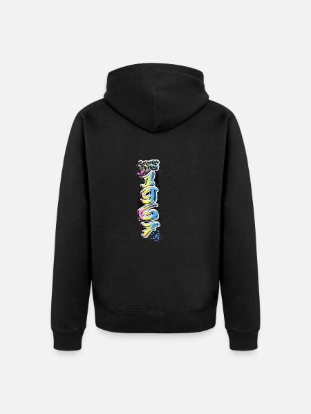 Édition limitée 1967 Graffiti - Veste à capuche bio Premium Unisexe - noir