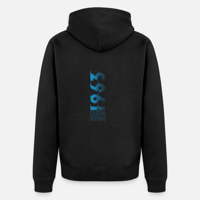 Édition limitée 1963 Graffiti - Veste à capuche bio Premium Unisexe - noir