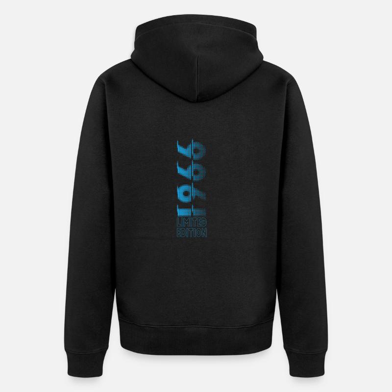 Édition limitée 1966 Graffiti - Veste à capuche bio Premium Unisexe - noir