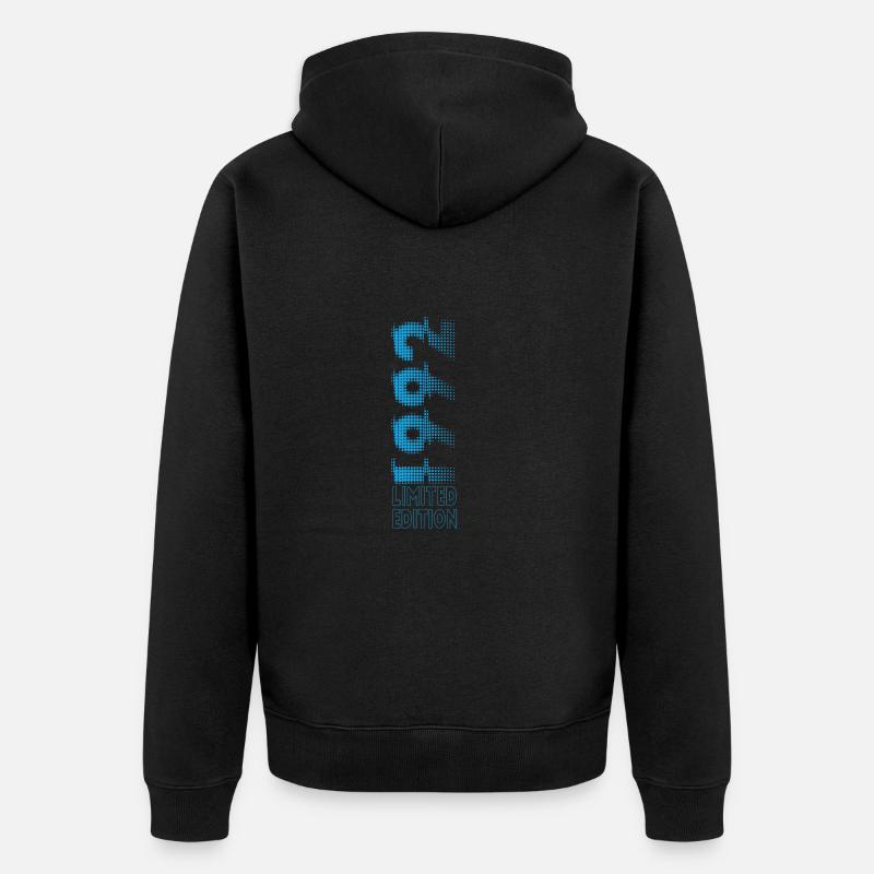 Édition limitée 1992 Graffiti - Veste à capuche bio Premium Unisexe - noir