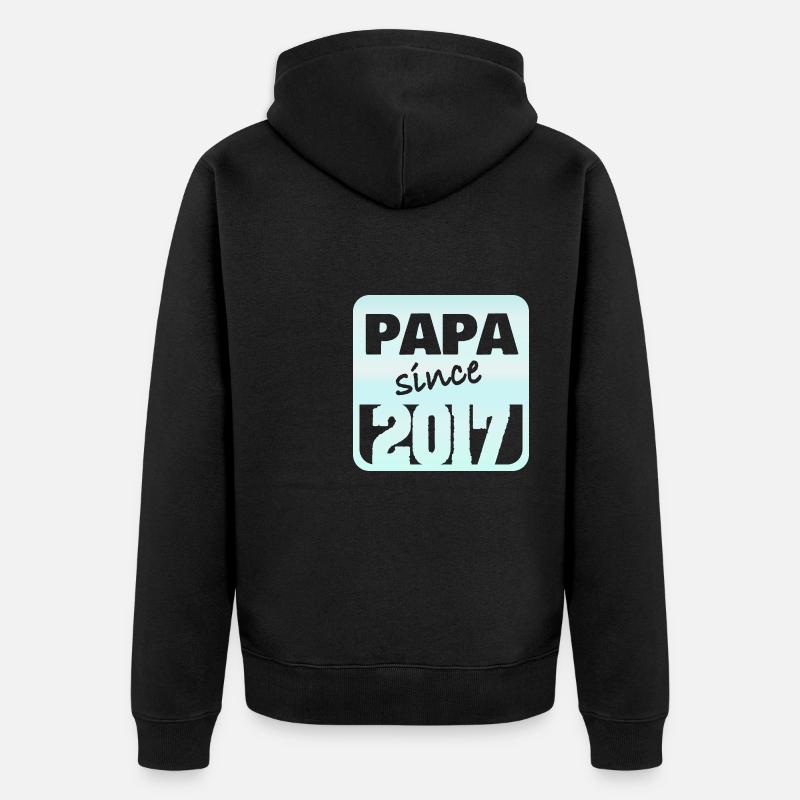 2017 - Veste à capuche bio Premium Unisexe - noir