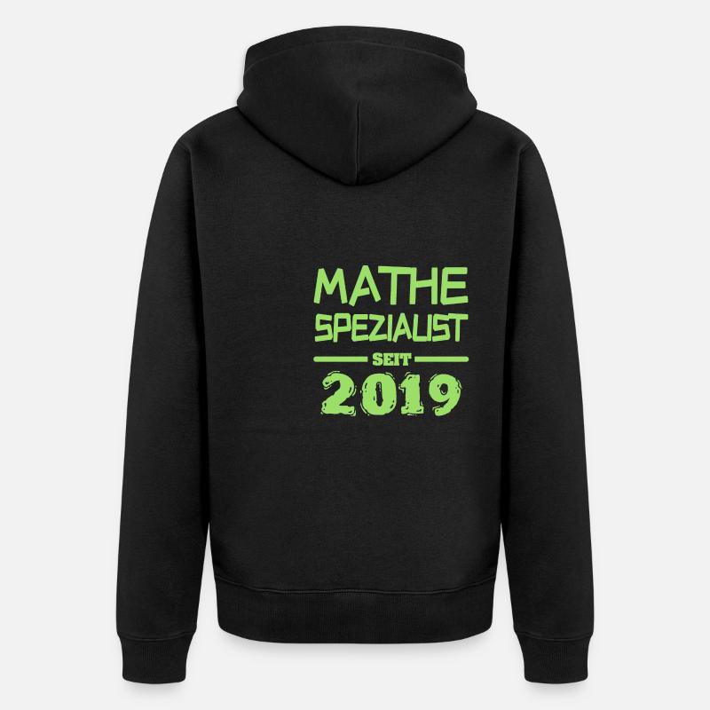 2019 - Unisex Premium Bio Zip Hoodie - Schwarz