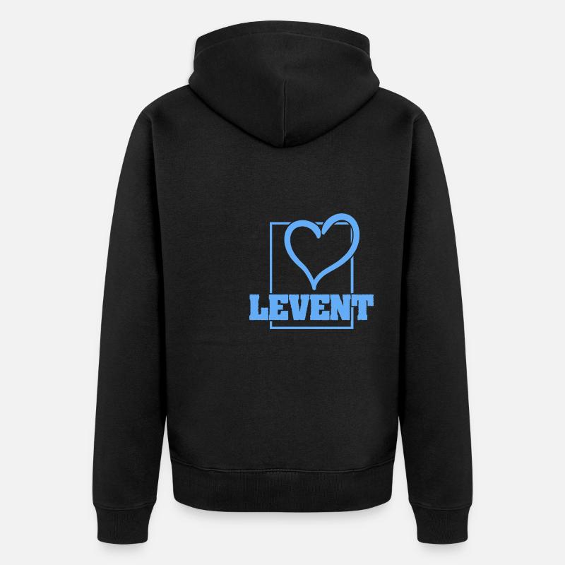 Bachelor Levent - Unisex Premium Bio Zip Hoodie - Schwarz