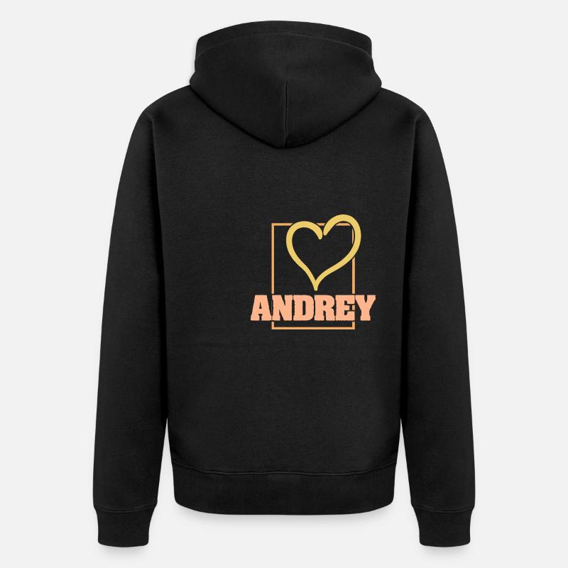 Andrey - Veste à capuche bio Premium Unisexe - noir