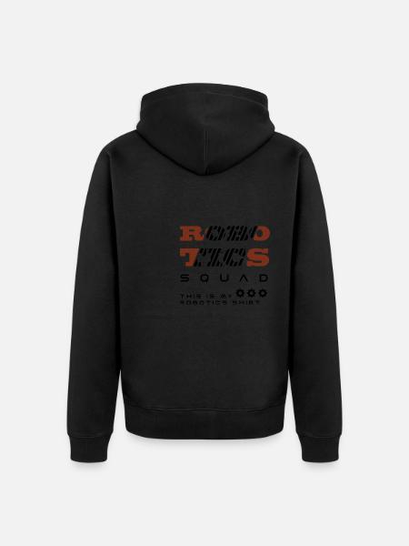 Robotics Squad Robotics - Veste à capuche bio Premium Unisexe - noir