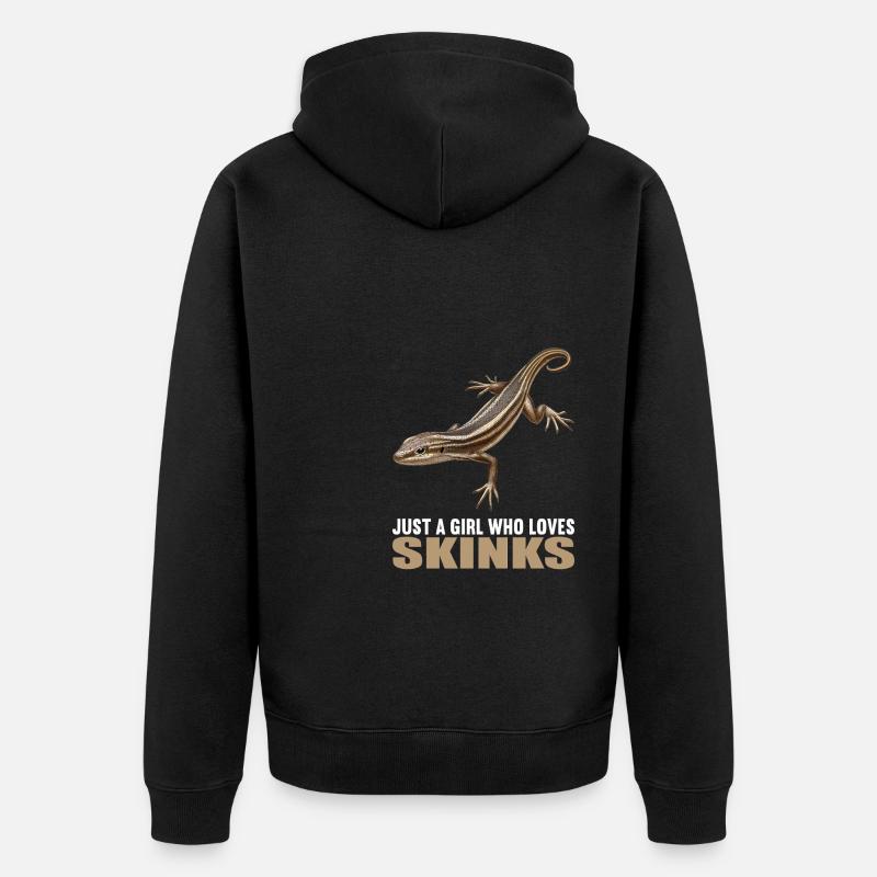 Scinque Skinke - Veste à capuche bio Premium Unisexe - noir