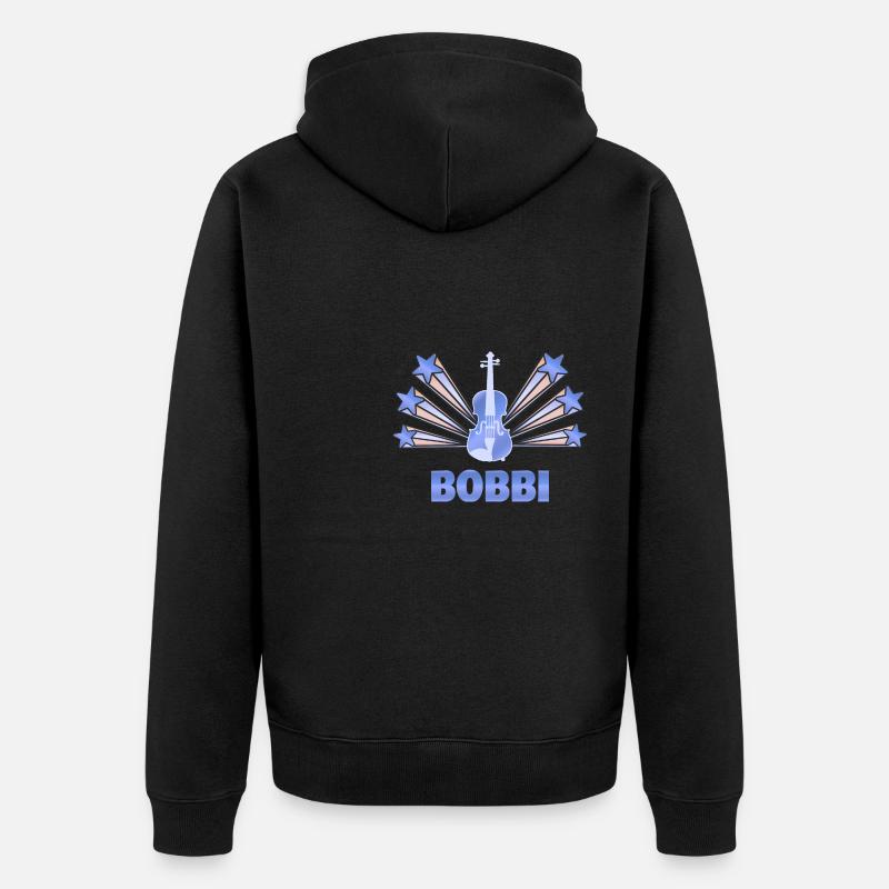 Bobbi - Veste à capuche bio Premium Unisexe - noir