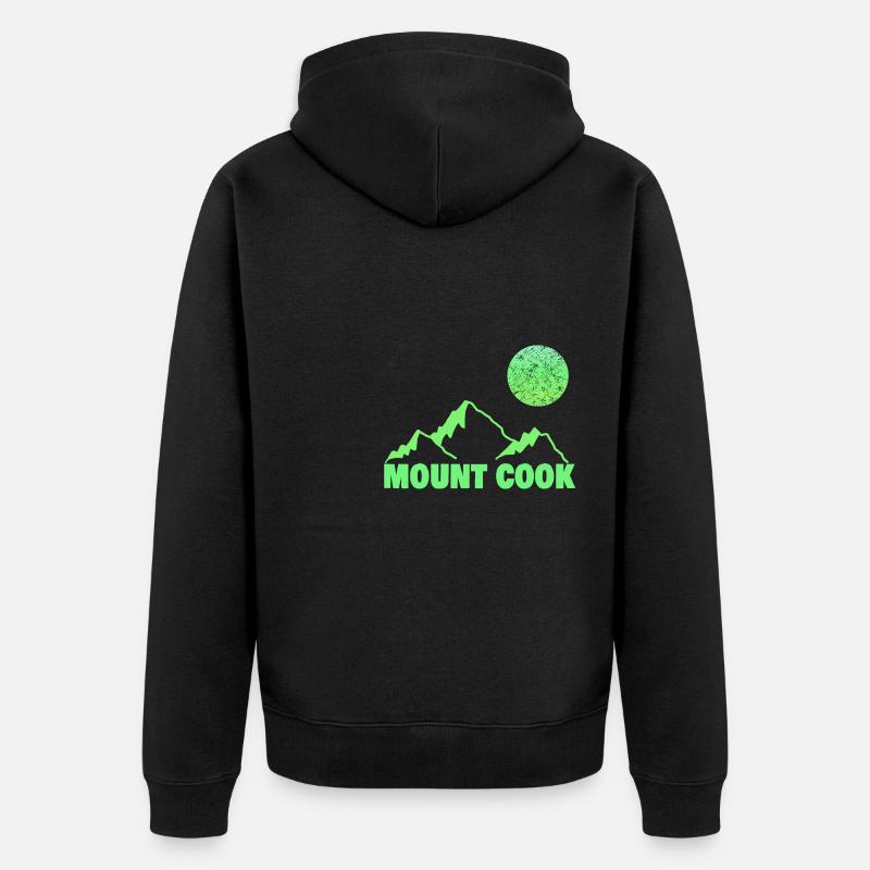 cuisiner que grimper - Veste à capuche bio Premium Unisexe - noir
