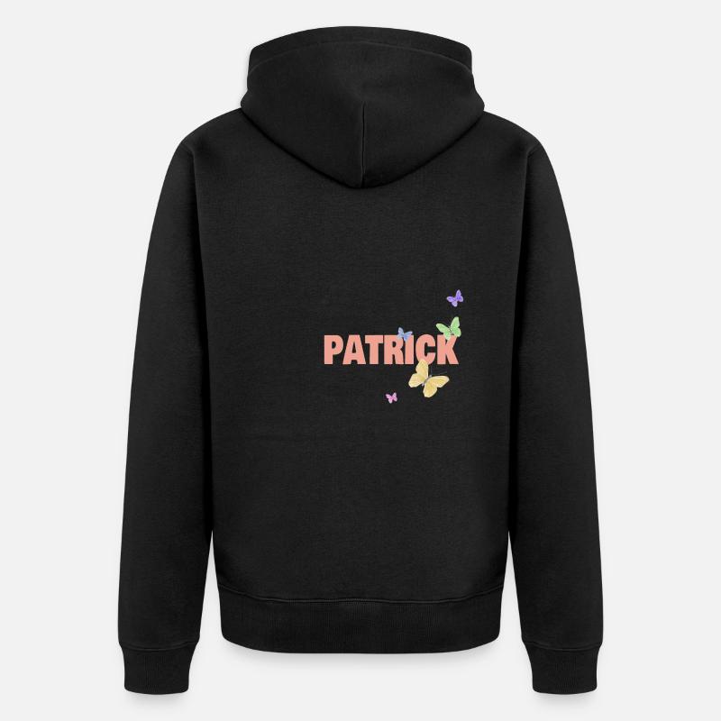 Patrick Patrick - Veste à capuche bio Premium Unisexe - noir