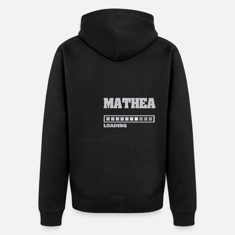 Bébé Mathea - Veste à capuche bio Premium Unisexe - noir