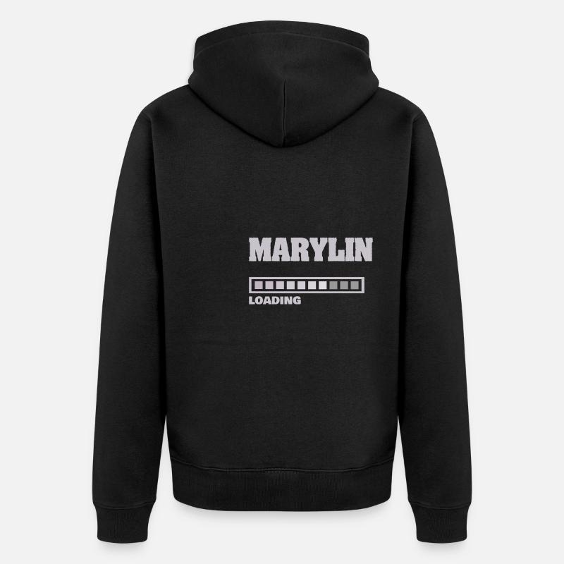 Marylin - Veste à capuche bio Premium Unisexe - noir