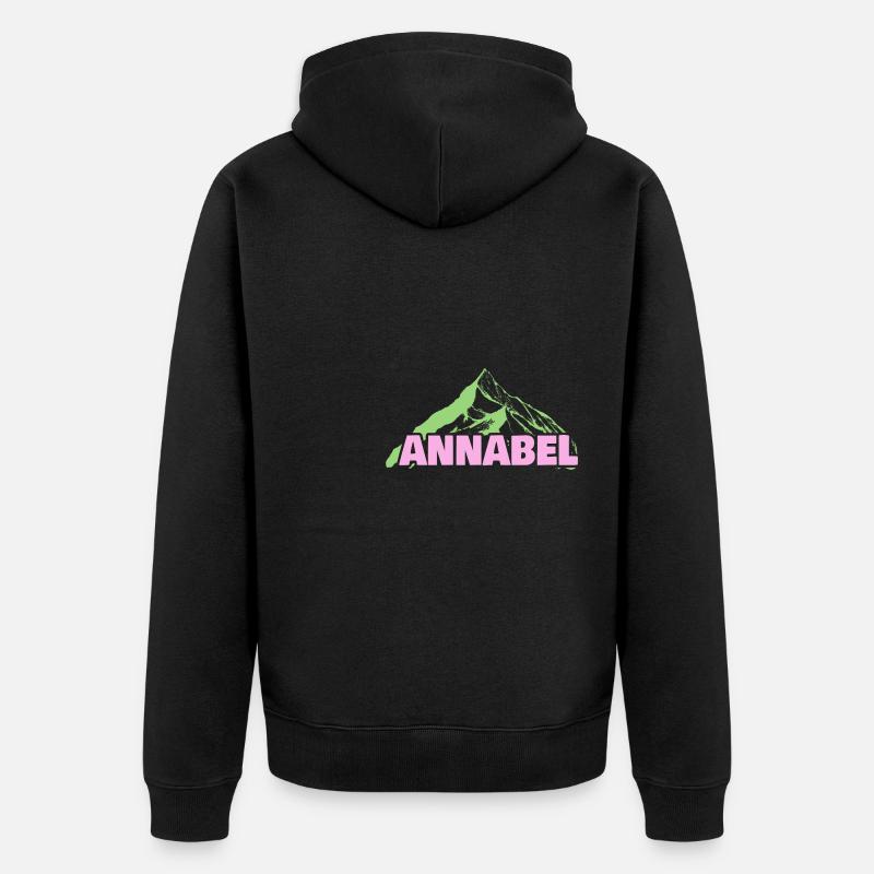Alpinisme Annabel - Veste à capuche bio Premium Unisexe - noir