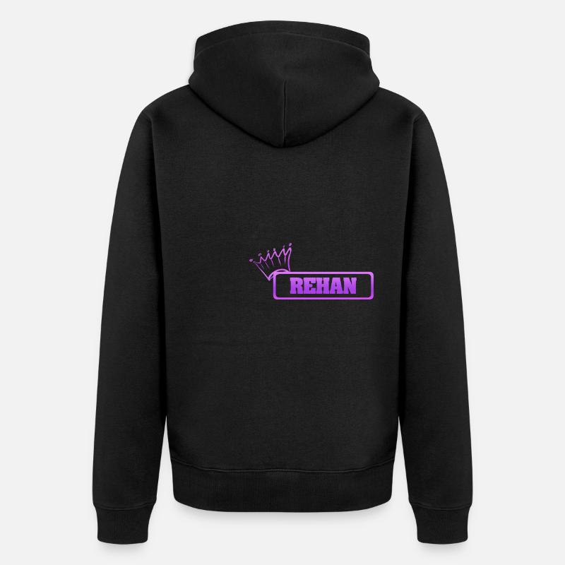 Cadeau pour Rehan - Veste à capuche bio Premium Unisexe - noir