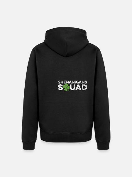 Shenanigans -Kader Gangster Gift - Unisex Premium Bio Zip Hoodie - Schwarz