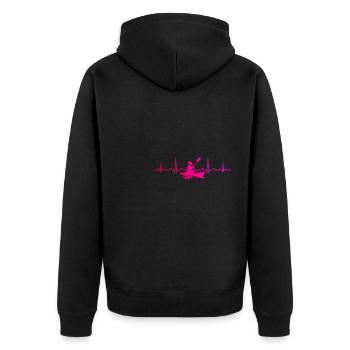 Canoë Kayak Femme Kayak Kayak Homme - Veste à capuche bio Premium Unisexe - noir - Dos - Nico (187cm)