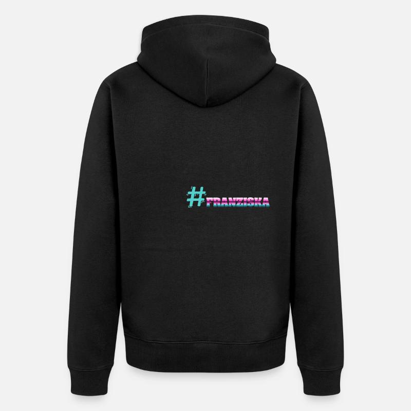 Cool Franziska - Veste à capuche bio Premium Unisexe - noir