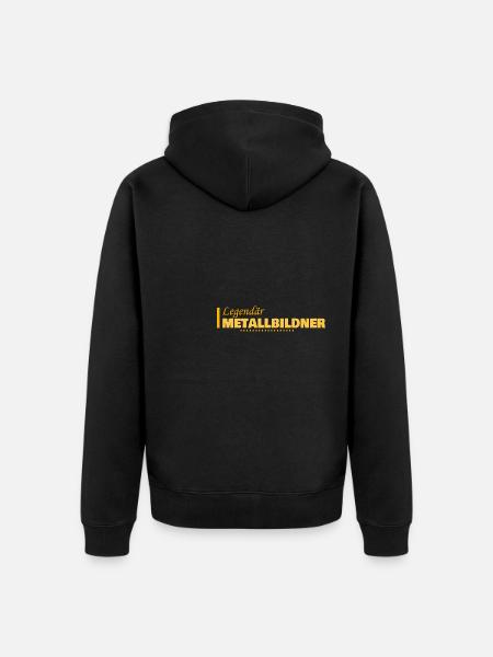 Metal Sculptors - Unisex Premium Organic Zip Hoodie - black