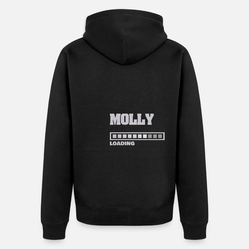 Cadeau pour Molly - Veste à capuche bio Premium Unisexe - noir