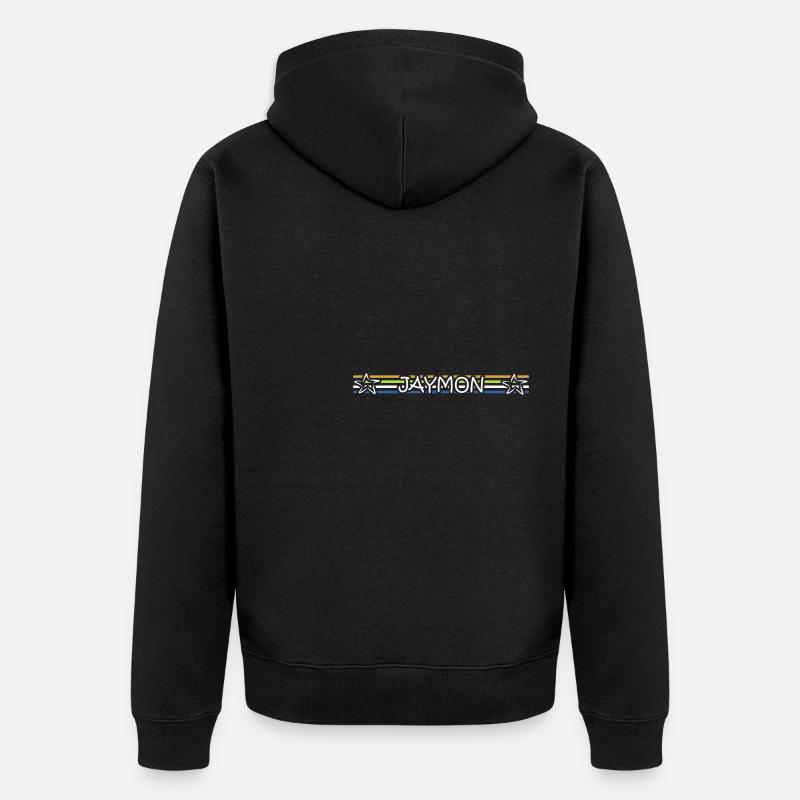 Cadeau pour Jaymon - Veste à capuche bio Premium Unisexe - noir